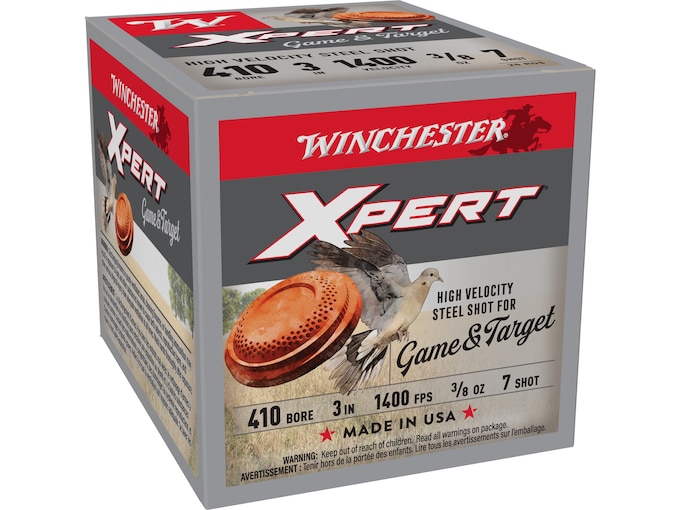 Winchester Xpert Steel Game & Target 410 Steel Ammo - Image 1